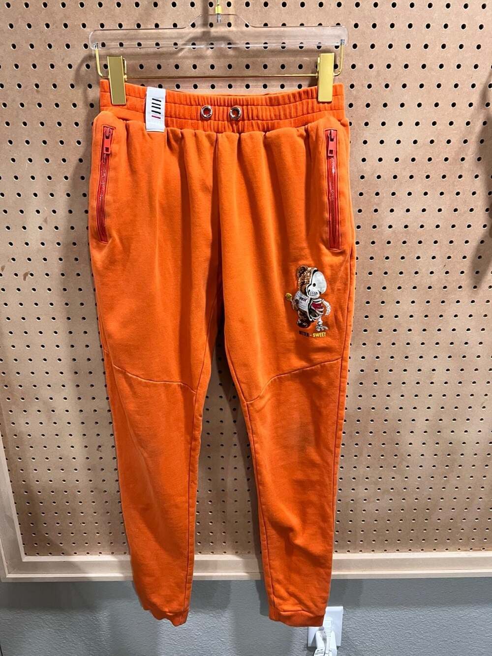 Loop Bitter-Sweet Graphic Jogger Sweatpants Orange Size M
